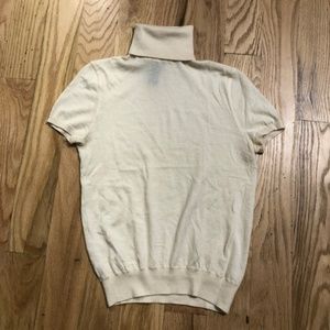 Ralph Lauren Collection Cream Cashmere Turtleneck